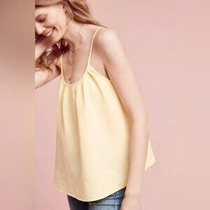 Lacausa - Yellow Los Angeles Linen tank top - size